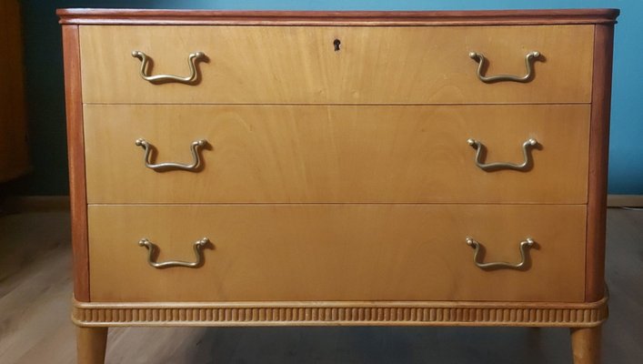 Scandinavian Chest of Drawers, 1950s-KDW-1820138