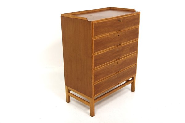 Scandinavian Chest of Drawers by Axel Larsson for Bodafors, Sweden, 1960s-GEK-2035538