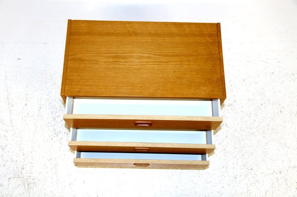 Scandinavian Chest of Drawers in Oak, Sweden, 1960s-GEK-1030735