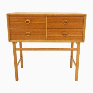 Scandinavian Chest of Drawers in Teak and Oak, Sweden, 1960s-GEK-2043507