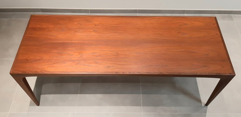 Scandinavian Coffee Table by Johannes Andersen for CFC Silkeborg, 1950s-HPX-973057