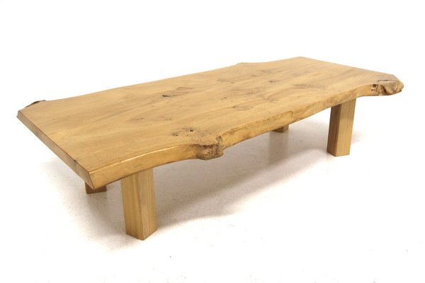 Scandinavian Coffee Table in Elm, 1970-GEK-1750324