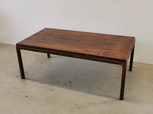 Scandinavian Coffee Table in Rosewood with Drawers-YDZ-970264