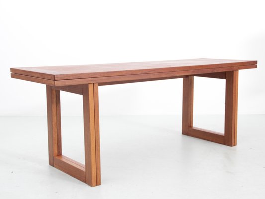 Scandinavian Coffee Table in Teak from Ansager Møbler, 1960s-PI-2022646