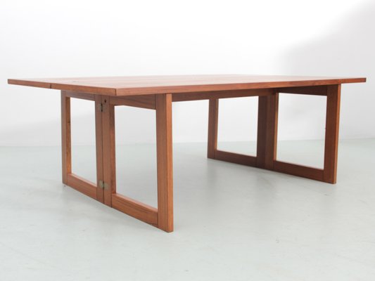 Scandinavian Coffee Table in Teak from Ansager Møbler, 1960s-PI-2022646