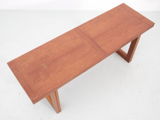 Scandinavian Coffee Table in Teak from Ansager Møbler, 1960s-PI-2022646