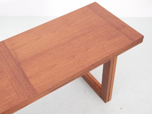 Scandinavian Coffee Table in Teak from Ansager Møbler, 1960s-PI-2022646