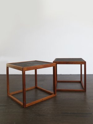 Scandinavian Coffee Tables by Kurt Øtervig, Denmark, 1960s, Set of 2-CC-1359884