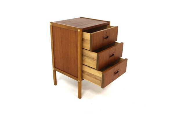 Scandinavian Commode in Teak by Bertil Fridhagen for Bodafors, Sweden, 1960s-GEK-2028412