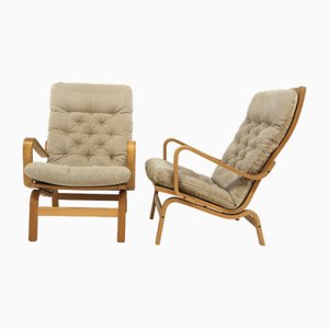 Scandinavian Contino Armchairs by Yngve Ekström for Swede, Sweden, 1970s, Set of 2-GEK-1816655