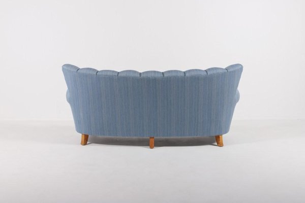 Scandinavian Curved Sofa, 1940s, Sweden-KMC-948161