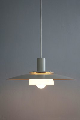 Scandinavian Danish Model Tess Pendant Light Slats, Denmark, 1970s-FJP-2034049