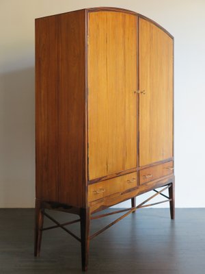 Scandinavian Dark Wood Cabinet, 1960s-CC-1180744