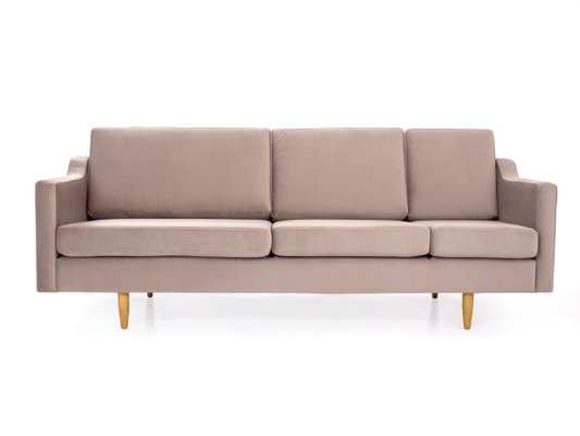 Scandinavian Design Beige Sofa-VND-1112811