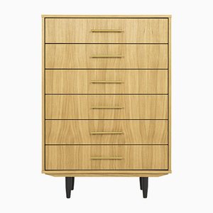 Scandinavian Design Oak Chest of Drawers-VND-1072409