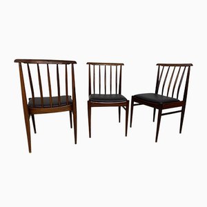 Scandinavian Dining Chairs, 1960s, Set of 3-DE-1078789