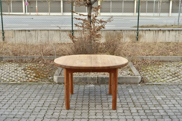 Scandinavian Dining Set in Pine from Glostrup Mobler, Set of 5-UF-1283416