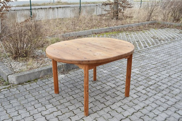 Scandinavian Dining Set in Pine from Glostrup Mobler, Set of 5-UF-1283416