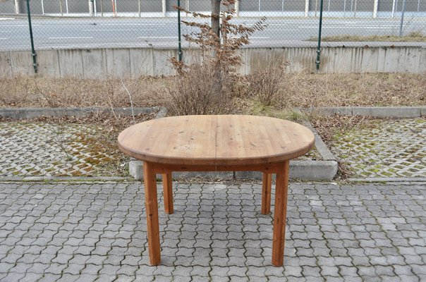 Scandinavian Dining Set in Pine from Glostrup Mobler, Set of 5-UF-1283416