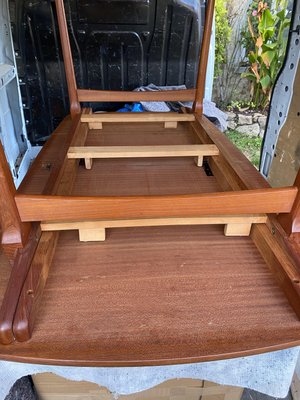 Scandinavian Extendable Table in Teak, 1960s-ZYJ-2024519