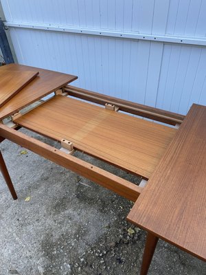 Scandinavian Extendable Table in Teak, 1960s-ZYJ-2024519