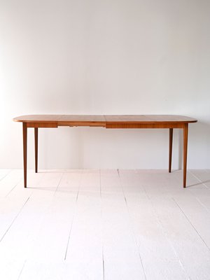 Scandinavian Extendable Teak Table, 1960s-QWP-2033909