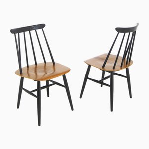 Scandinavian Fanett Chairs by Ilmari Tapiovaara for Edsby Verken, Sweden, 1960s, Set of 2-GEK-2043509