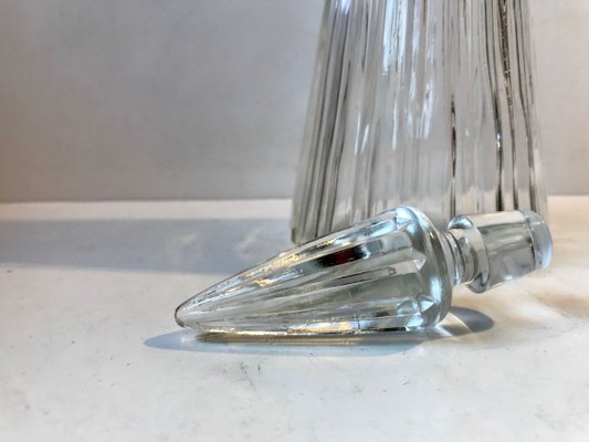 Scandinavian Fluted Glass Decanter, 1970s-LCR-887612