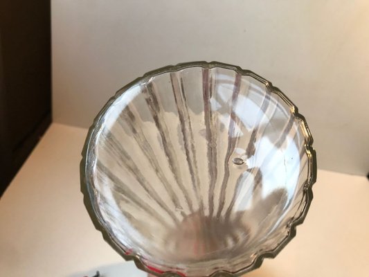 Scandinavian Fluted Glass Decanter, 1970s-LCR-887612