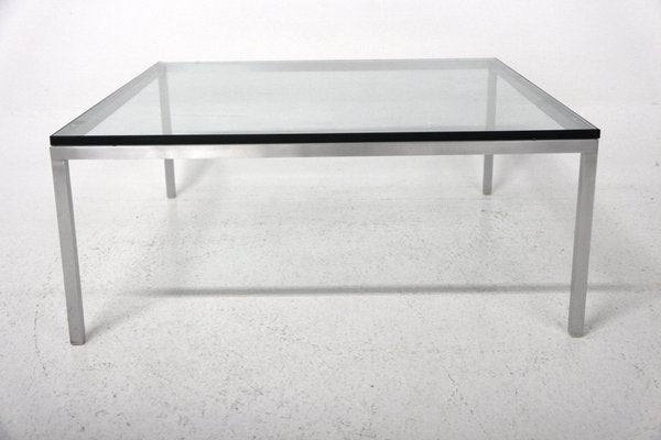 Scandinavian Glass Coffee Table, 1970-GEK-1773551