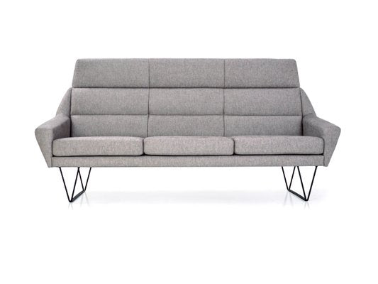 Scandinavian Grey Mandal Sofa-VND-1118357