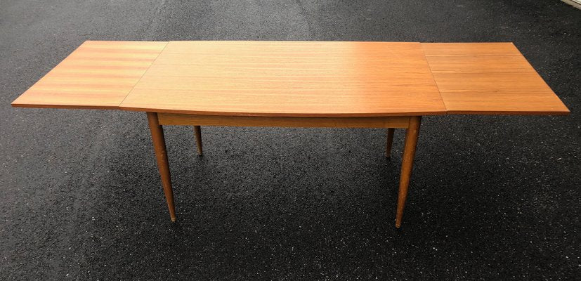 Scandinavian Hexagonal Dining Table, 1960s-AVC-2018482