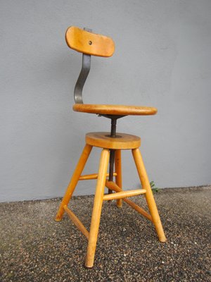 Scandinavian Industrial Desk Chair, 1940s-YDZ-1427800