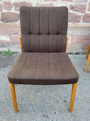 Scandinavian Lounge Chairs from Fröscher KG, 1960s, Set of 4-GQM-1716279