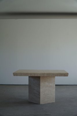 Scandinavian Marble Dining Table, 1980s-MXF-1378105