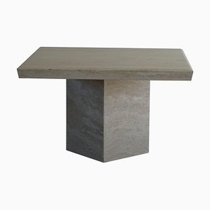 Scandinavian Marble Dining Table, 1980s-MXF-1378105