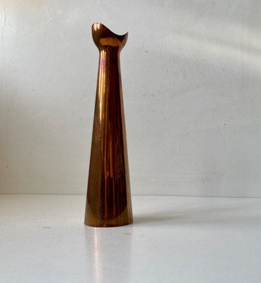 Scandinavian Mid-Century Copper Vase, 1960s-LCR-1005403