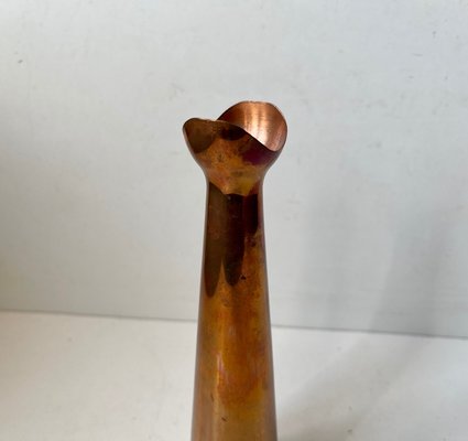 Scandinavian Mid-Century Copper Vase, 1960s-LCR-1005403