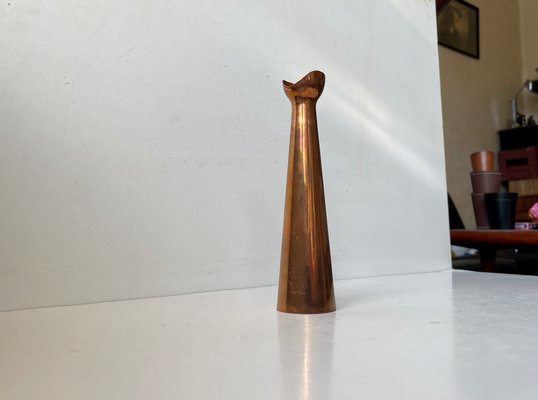 Scandinavian Mid-Century Copper Vase, 1960s-LCR-1005403