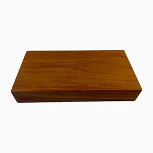 Scandinavian Mid-Century Teak Cigar Box, 1960s-LCR-1098507