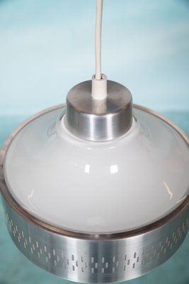 Scandinavian Minimalistic Glass Hanging Lamp, 1960s-HGA-1703980