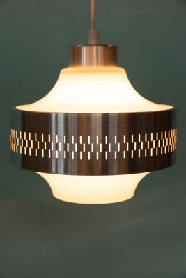 Scandinavian Minimalistic Glass Hanging Lamp, 1960s-HGA-1703980