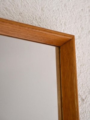 Scandinavian Mirror with Oak Frame, 1960s-QWP-2042855