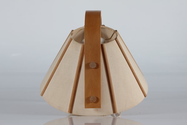 Scandinavian Modern Aneta Wall Lamp in Beech by Jan Wickelgren, Sweden, 1970s-QQ-1419339