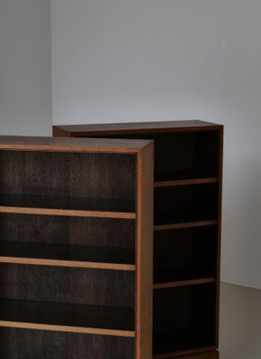 Scandinavian Modern Bookcases in Oak by I.P. Mørck, Denmark, 1930s, Set of 2-WRF-1735663