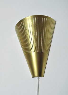 Scandinavian Modern Brass Wall Sconces from IKEA, 1960s, Set of 2-HPQ-1180963