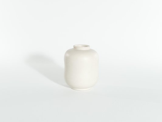 Scandinavian Modern Carrara Vase by Wilhelm Kåge for Gustavsberg, 1940s-RUK-1758037