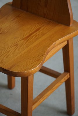 Scandinavian Modern Chairs in Pine, 1960s, Set of 4-MXF-1799993