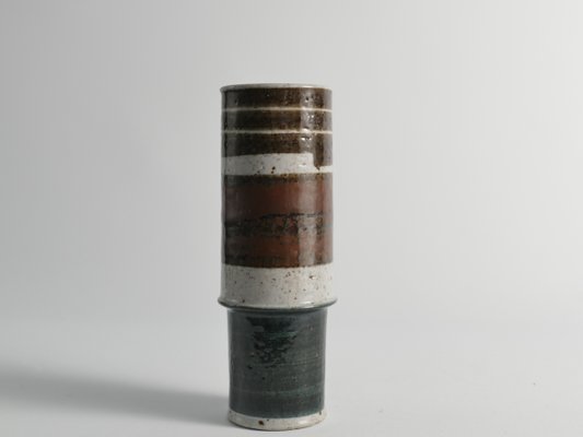 Scandinavian Modern Chamotte Stoneware Vase by Inger Persson for Rörstrand, 1960s-RUK-1815033