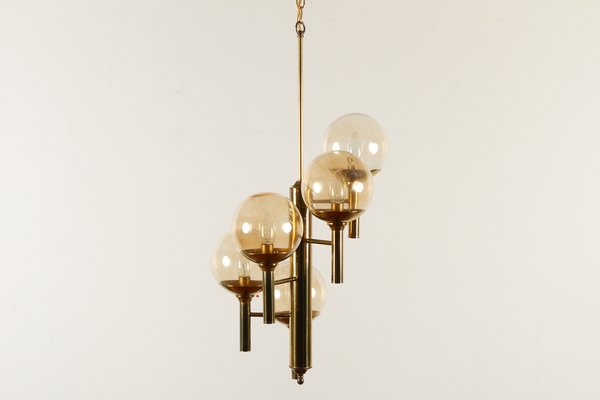 Scandinavian Modern Chandelier by Svend Mejlstrøm for Mejlstrøm Lighting, 1960s-WIX-1822612